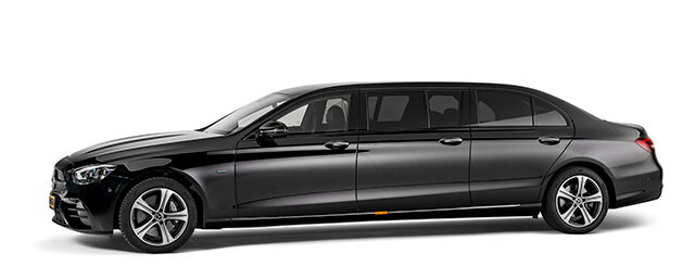 Mercedes zwart – 7 Persoons Volgauto
